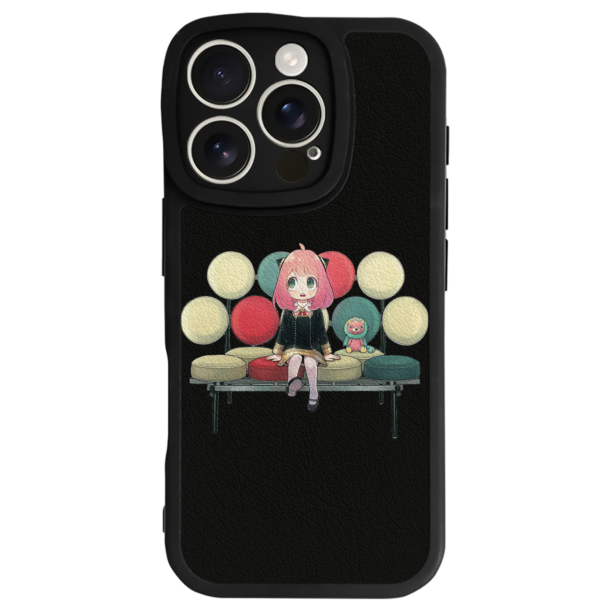 （画像用） SPY×FAMILY间谍家家酒 【iPhone 16シリーズ対応】シリコンスマホケース（レザー調） 材質：シリコン